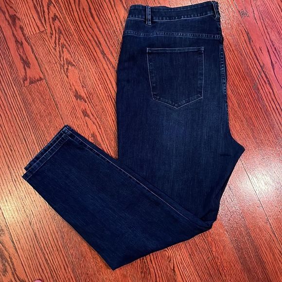 Soft Surroundings  pul on no zipper jeans - Picture 6 of 10